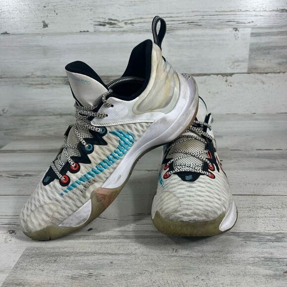 Nike Mens Giannis Immortality Force Field Shoes  White Athletic‎ Sneakers US 12 - Picture 5 of 8